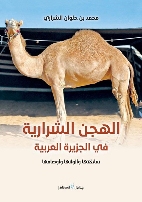تحميل كتاب الهجن الشرارية في الجزيرة العربية لمحمد حلوان الشراري بصيغة PDF مجاناً غلاف الكتاب